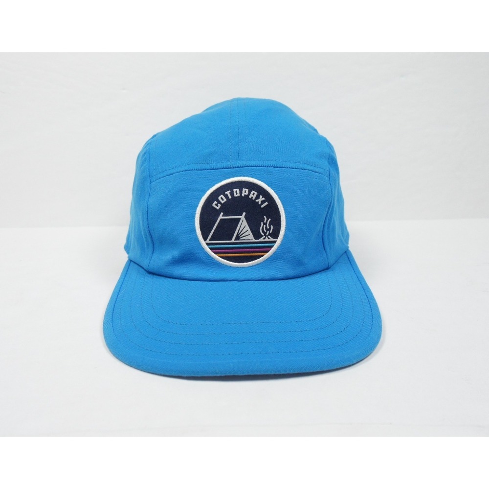 Cotopaxi Hat Blue Unisex One Size Adjustable Outdoor Camping Cap Camp Logo